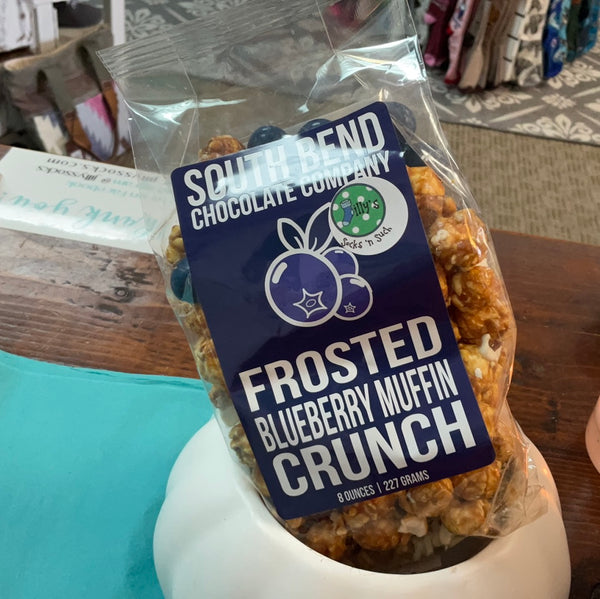 Frosted Blueberry Muffin Crunch - Jilly's Socks 'n Such