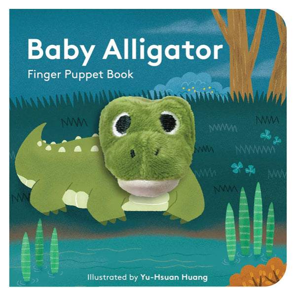 Baby Alligator Finger Puppet Book - Jilly's Socks 'n Such