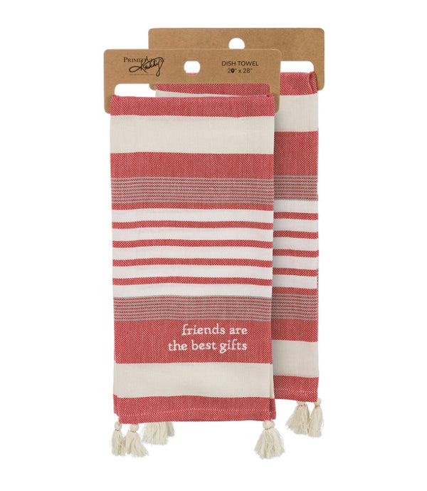 “Friends are the best gifts” Kitchen Towel - Jilly's Socks 'n Such
