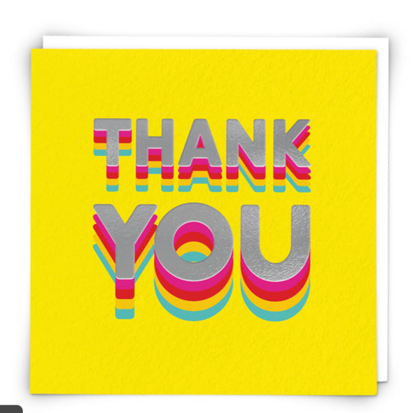 “Thank You” Cloud Nine Card - Jilly's Socks 'n Such