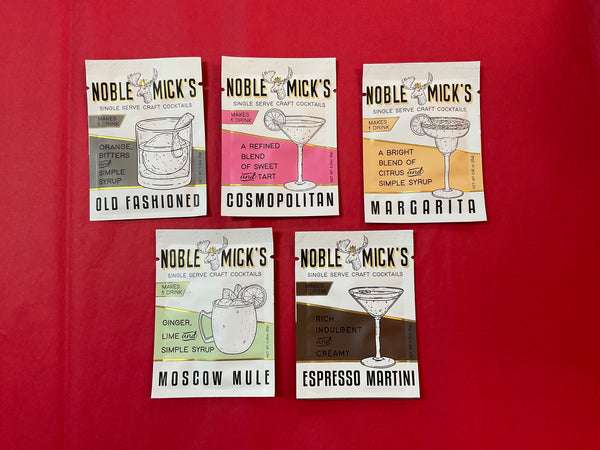 Noble Mick’s single serve cocktail mix - Jilly's Socks 'n Such