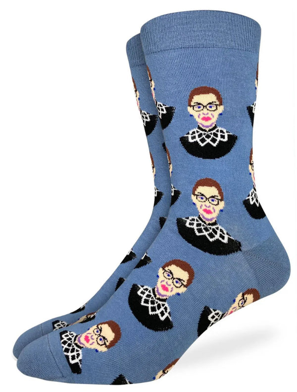 Women’s RUTH BADER GINSBURG socks by Good Luck Sock - Jilly's Socks 'n Such
