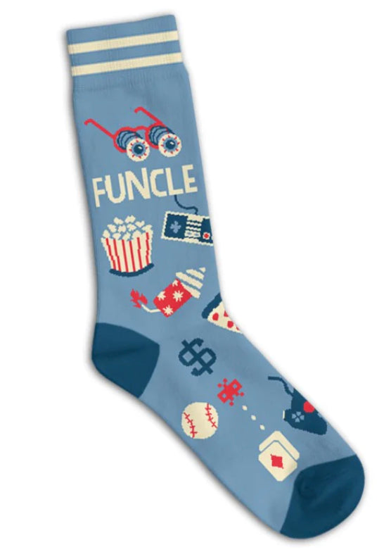 “Funcle” socks- unisex - Jilly's Socks 'n Such