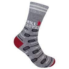 “Grill Master” Socks - One Size - Jilly's Socks 'n Such