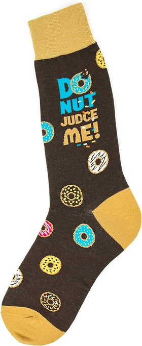 Women's “Do Nut Judge Me” Socks