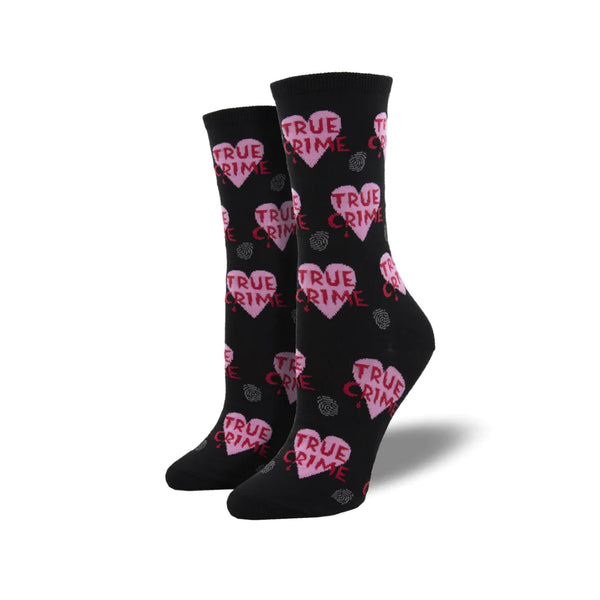 Women's True Crime Socks - Jilly's Socks 'n Such
