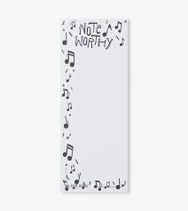 “Note Worthy” Magnetic Tablet - Jilly's Socks 'n Such