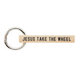 Keychain- Jesus Take The Wheel - Jilly's Socks 'n Such
