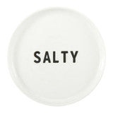 Porcelain Appetizer Dish - Salty - Jilly's Socks 'n Such