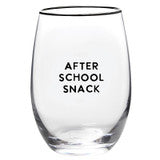 Wine Glass - After School Snack - Jilly's Socks 'n Such