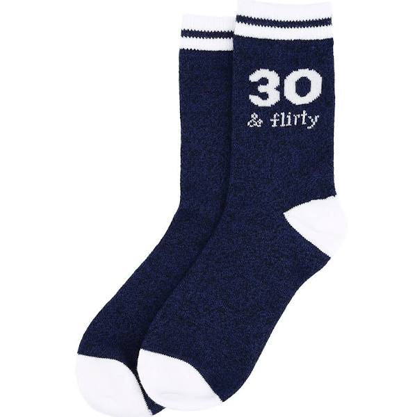 Women’s 30 and Flirty Socks - Jilly's Socks 'n Such