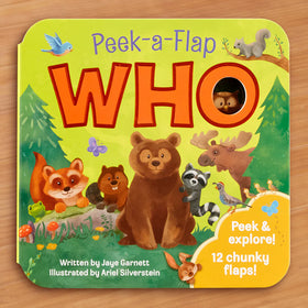 Peek-a-Flap board book: WHO