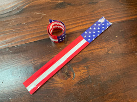 Patriotic Flag Slap Bracelet