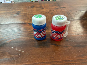 Mini Patriotic Bubble Bottles