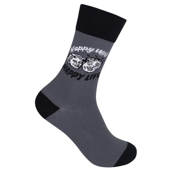 “Happy Wife Happy Life” Socks - One Size - Jilly's Socks 'n Such