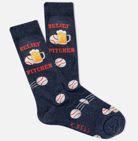 Men's Baseball Relief Pitcher Socks