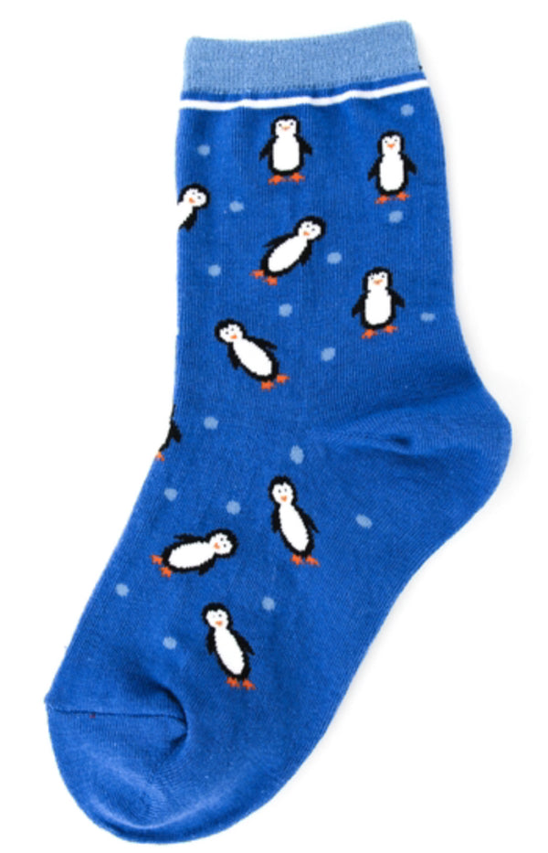 Kid’s Penguins Socks - Jilly's Socks 'n Such