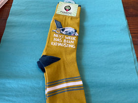 “Next week has been exhausting” Socks - One Size