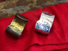 Nebraska Anju Cuff Bracelet - Brass or Silver