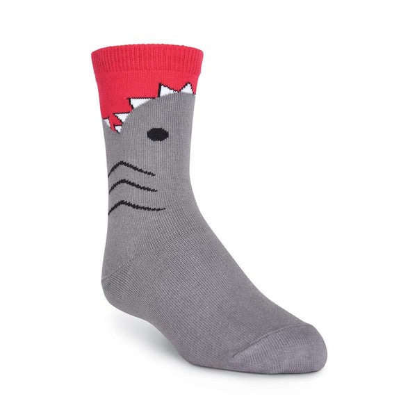 Kids - Red Shark Socks - Jilly's Socks 'n Such