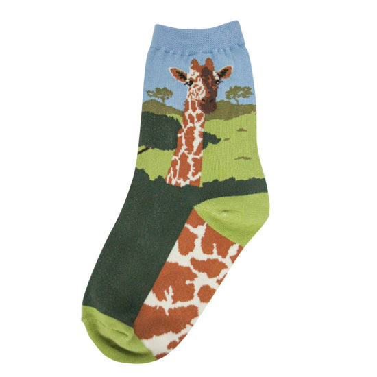 Kid's Giraffe Socks - Jilly's Socks 'n Such