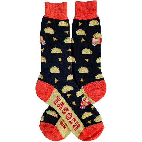 Men’s “Taco Truck” Socks - Jilly's Socks 'n Such
