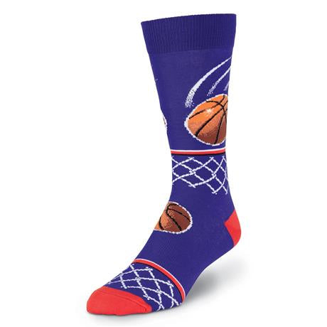 Men’s Basketball Hoop Socks - Jilly's Socks 'n Such
