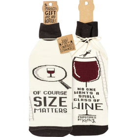 Wine Bottle Sleeve - Size Matters