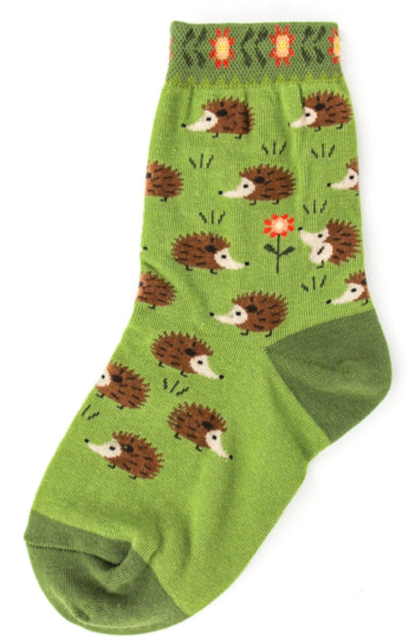 Kid’s Hedgehog Cuties Socks - Jilly's Socks 'n Such