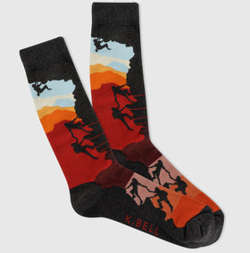 Men's Sunset Mountain Climber Socks