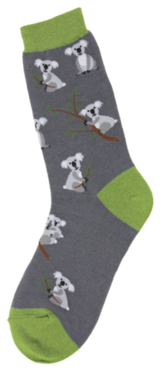 Women’s Koala Cuties Socks - Jilly's Socks 'n Such