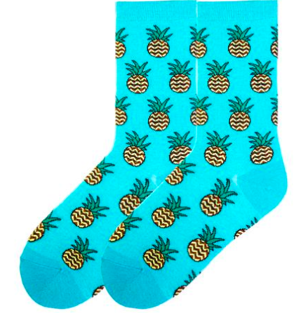Women’s Pineapples Socks - Jilly's Socks 'n Such