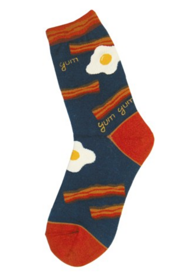Women’s Bacon & Eggs Socks SALE - Jilly's Socks 'n Such