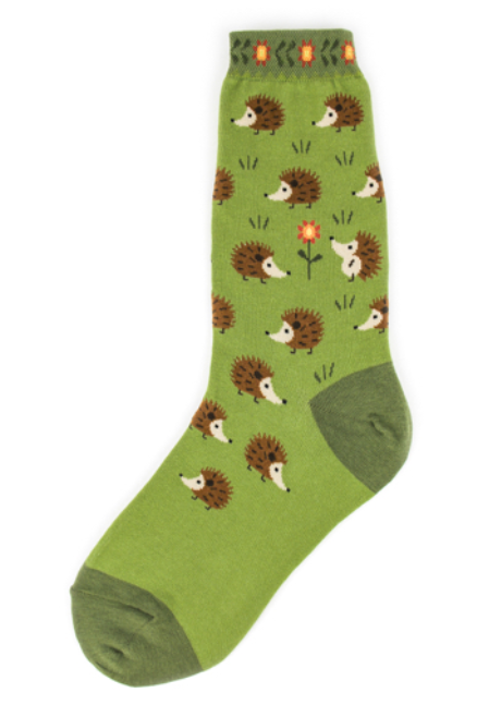 Women’s Hedgehog Cutie Socks - Jilly's Socks 'n Such