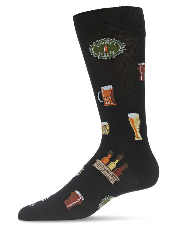 Men’s Craft Beer Bamboo Socks - Jilly's Socks 'n Such