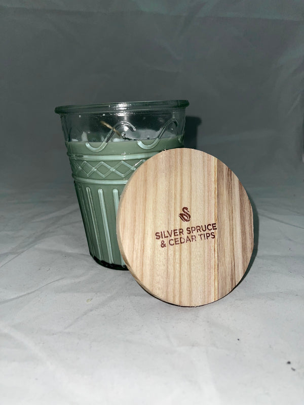 Swan Creek Candle Company- Silver Spruce & Cedar Tips - Jilly's Socks 'n Such