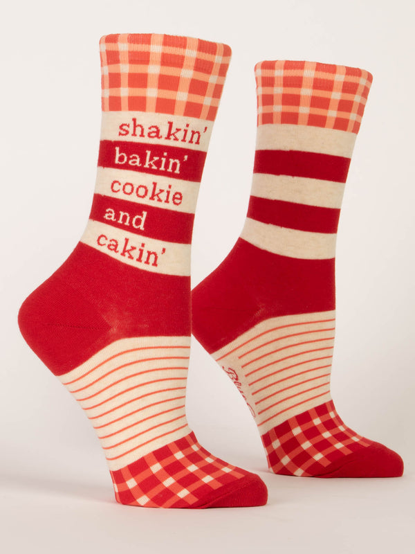 Women’s “Shakin’ Bakin’ Cookie and Cakin’” Socks - Jilly's Socks 'n Such