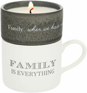 “Family” Mug & Candle Set - Filled with Warmth