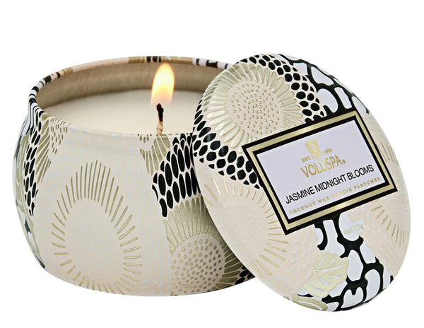 Voluspa candles - Jasmine Midnight Blooms Collection - Jilly's Socks 'n Such