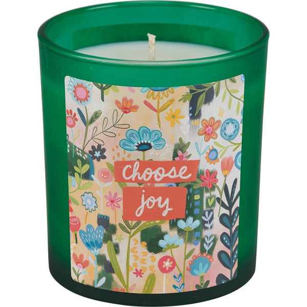 “Choose Joy” Jar Candle - Jilly's Socks 'n Such