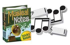“Musical Notes” stickey notes by The Unemployed Philosophers Guild