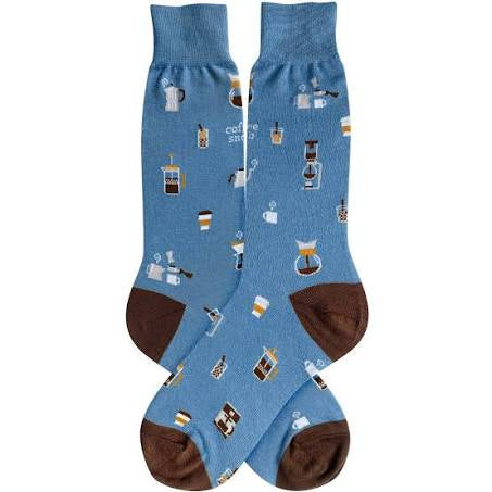 Men’s Coffee Snob socks - Jilly's Socks 'n Such