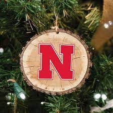 Nebraska Wood Ornament