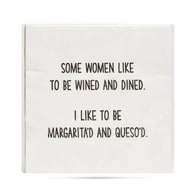 Margarita’d and Queso’d Cocktail Napkins - 20 ct