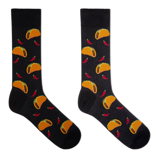 Men’s Tacos and Chilis Socks - Jilly's Socks 'n Such