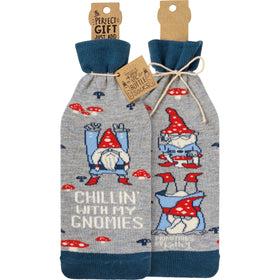 “Chillin With My Gnomies” Bottle Sleeve