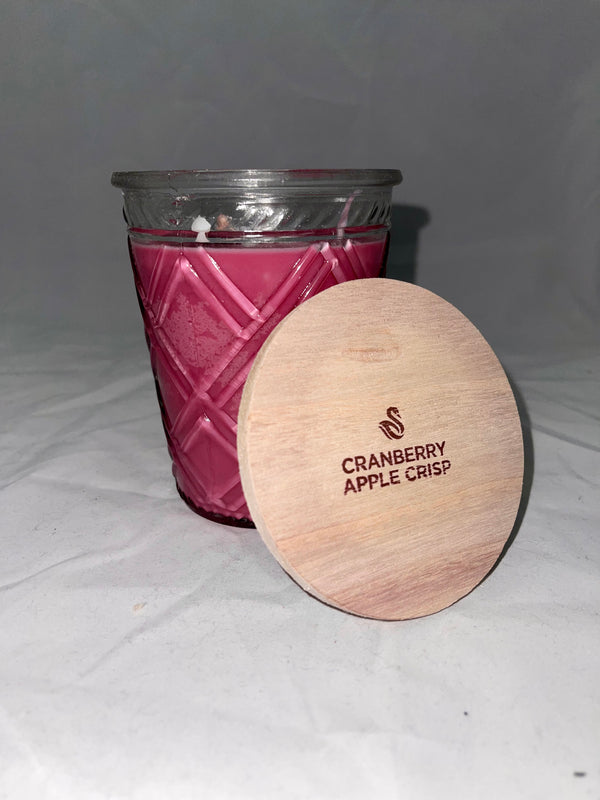 Swan Creek Candle Company- Cranberry Apple Crisp Candle - Jilly's Socks 'n Such
