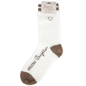 Women’s “Amazing Daughter” Socks - The Comfort Collection