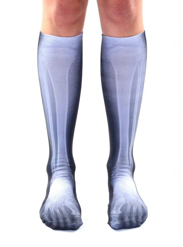 X-Ray Knee High Socks - Jilly's Socks 'n Such