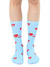 “#1 Nurse” Unisex Crew Socks - Jilly's Socks 'n Such